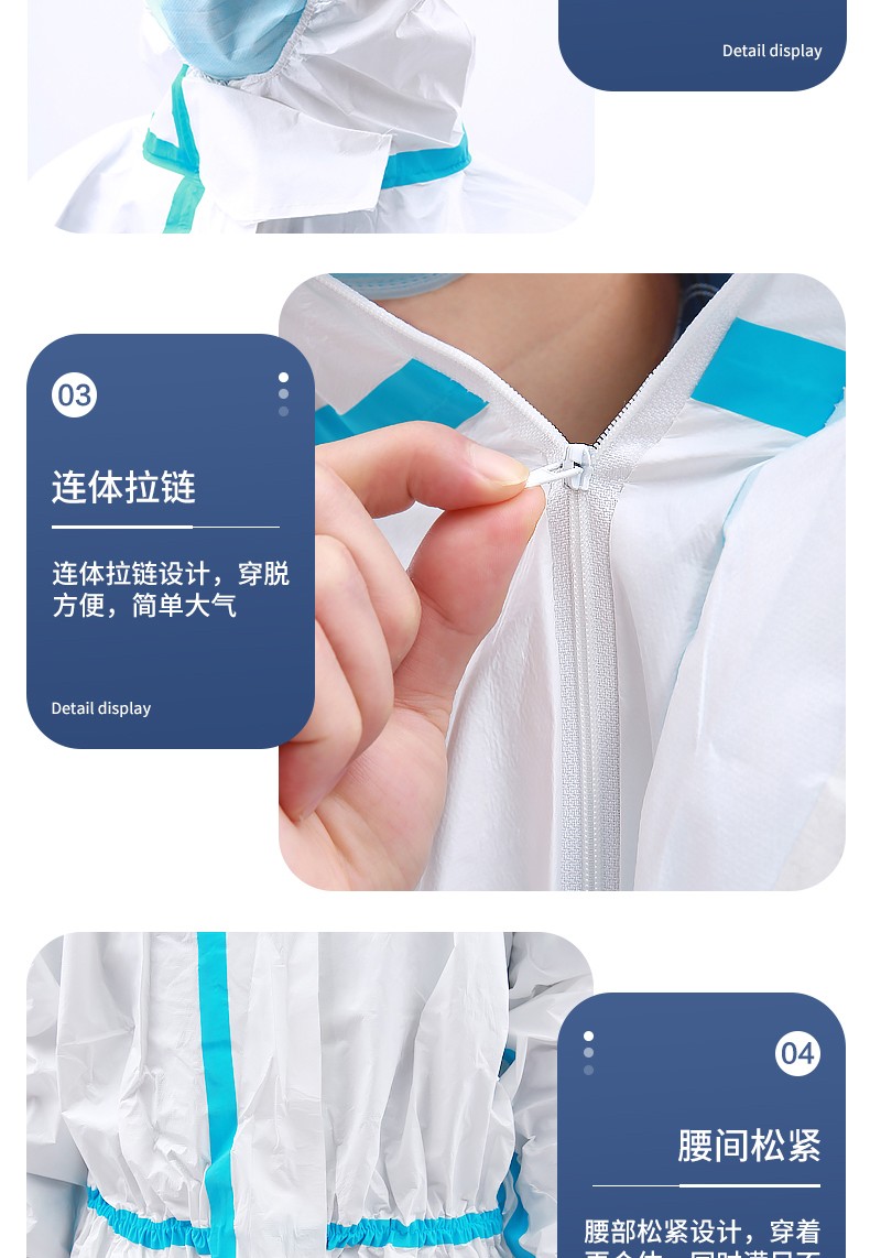 可孚一次性滅菌醫用防護服圖片11