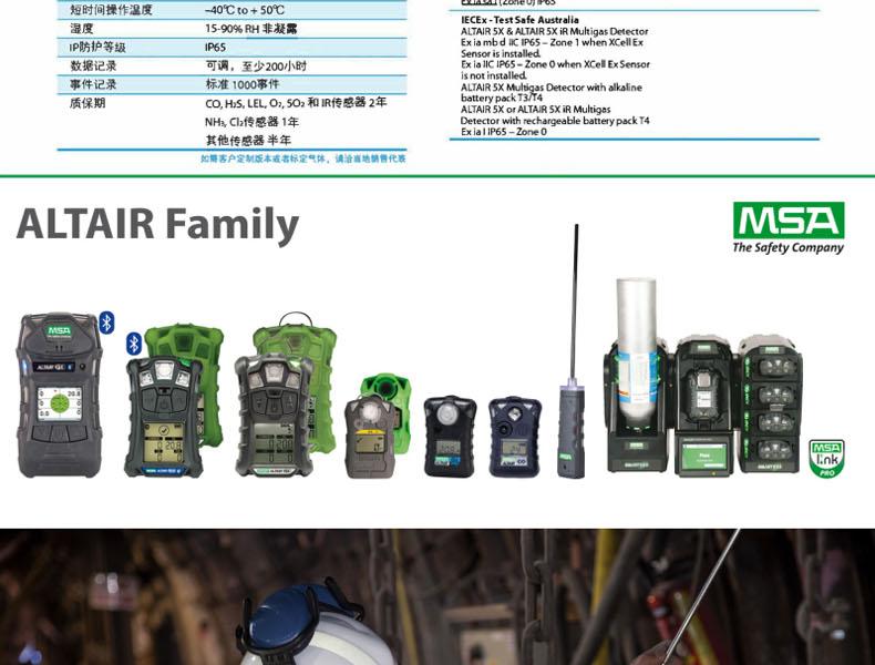 梅思安10176752天鷹5X便攜式多種氣體檢測儀圖10