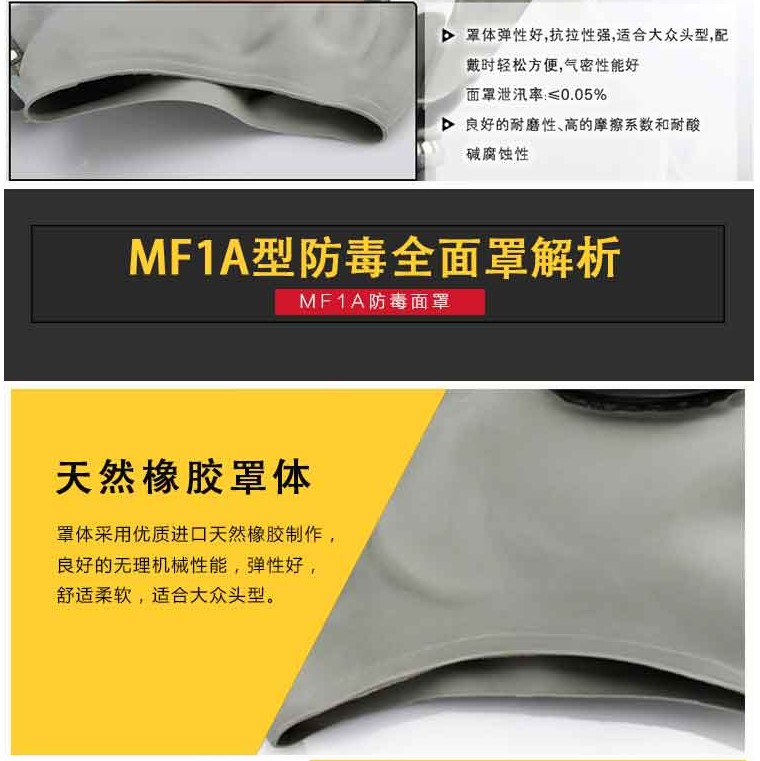 新華MF1A防毒面具圖片4