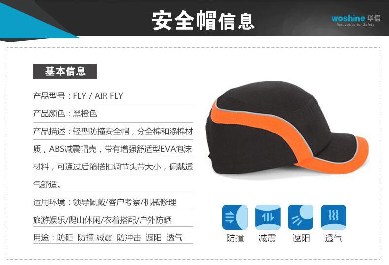 華信AIR FLY-3輕型安全帽輕便安全帽圖片1