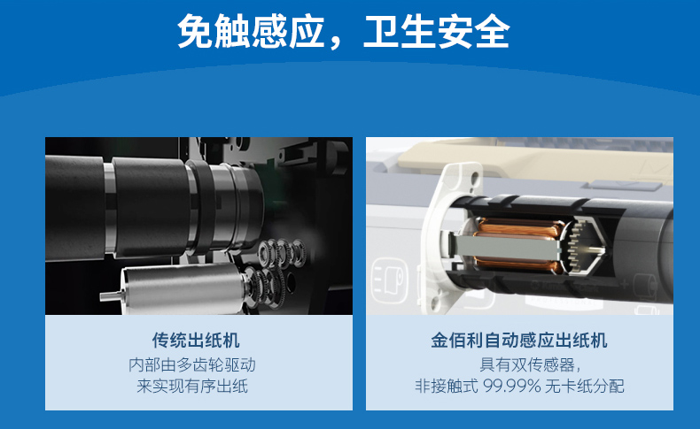 金佰利53940皓月自動感應擦手紙出紙機圖片3