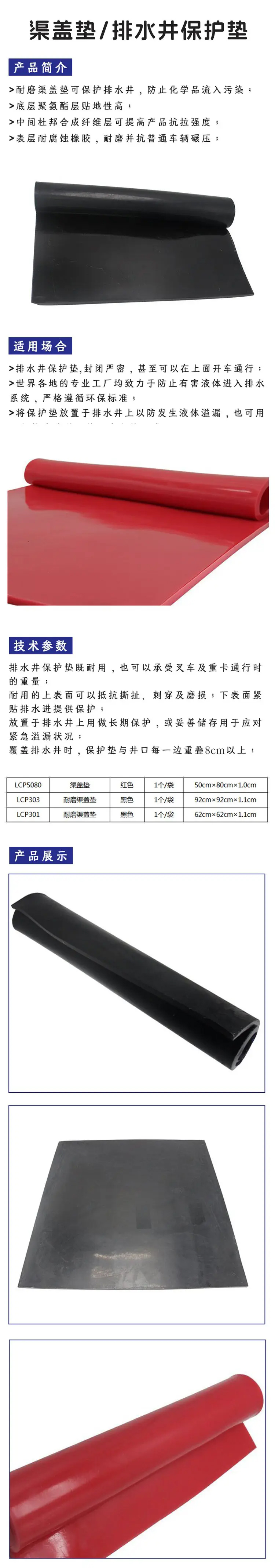 艾利豐特 LCP5080防泄漏渠蓋墊1